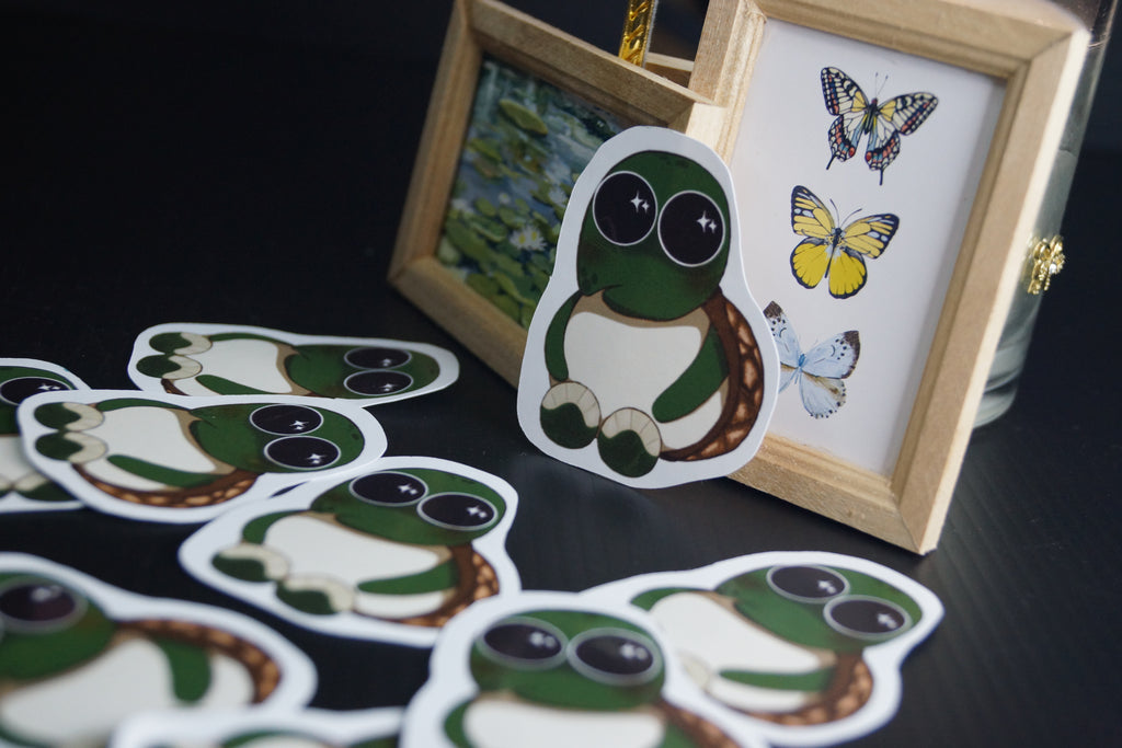 Carter The Turtle Sticker