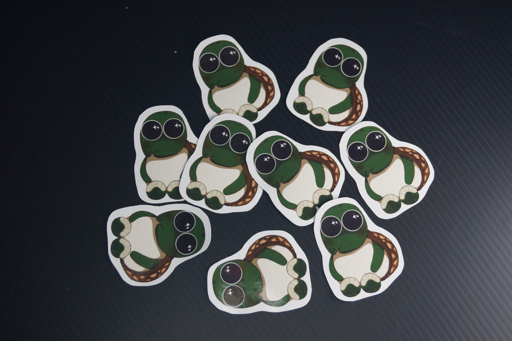 Carter The Turtle Sticker