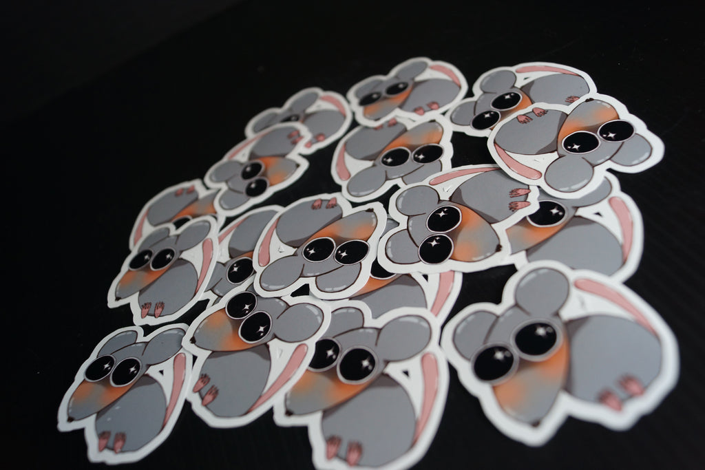 Sir Rattus Rattus Sticker